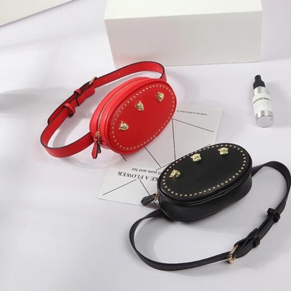 Red Tiger Fanny Pack Belt Bag Waist Bag Crossbody - Picture 6 of 7